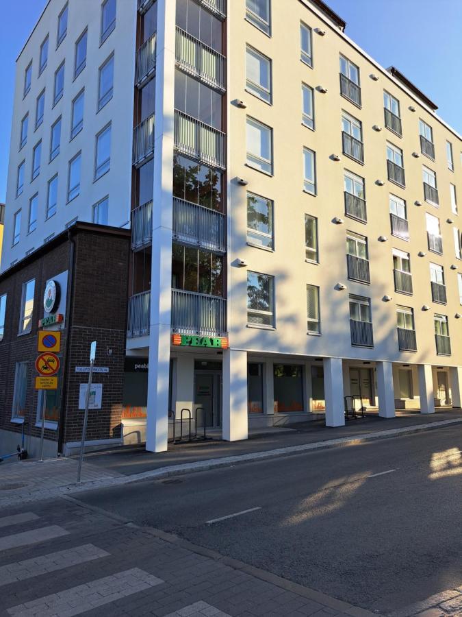 Ydinkeskustassa Saunallinen Huoneisto Kahdessa Tasossa Kuopio Dış mekan fotoğraf